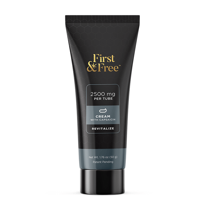 First & Free - CBD Topical - Revitalize Cream - 2500mg