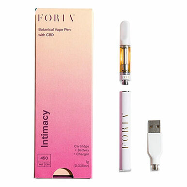Foria Wellness - CBD Vape - Intimacy Botanical Vape Pen - 450mg