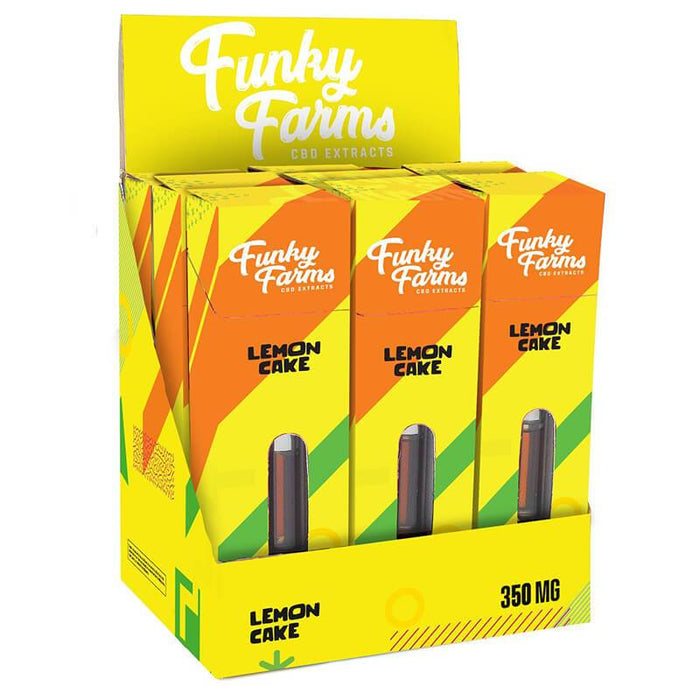 Funky Farms - CBD Terpene Cartridge - Lemon Cake - 350mg
