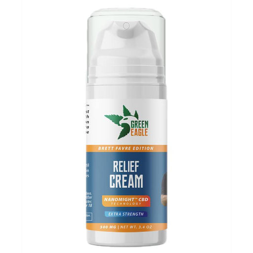 Green Eagle - CBD Topical - Broad Spectrum Relief Cream - 500mg-1000mg
