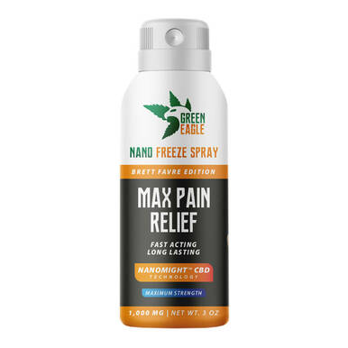 Green Eagle - CBD Topical - Max Pain Relief Nano Freeze Spray - 1000mg