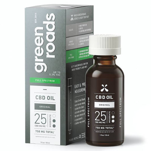 Green Roads - CBD Tincture - Full Spectrum Moderate - 750mg