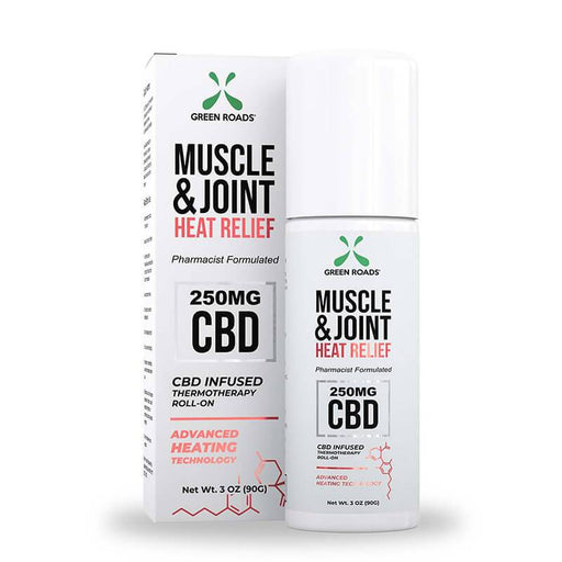 Green Roads - CBD Topical - Muscle & Joint Heat Relief Roll-On - 250mg