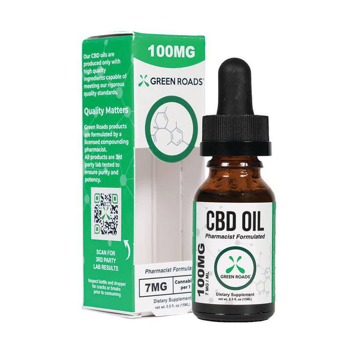 Green Roads - CBD Oil - 100mg