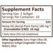 PlusCBD Oil - CBD Softgels - Green Blend Full Spectrum - 10mg - 10 Count Supplement Facts