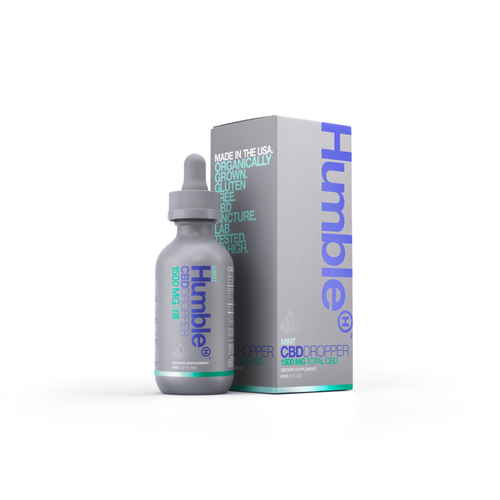 Humble CBD - CBD Tincture - Mint Dropper - 1500mg