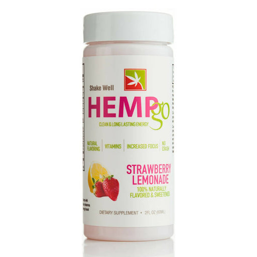 HEMPgo - CBD Drink - Day Time Strawberry Lemonade - 100mg