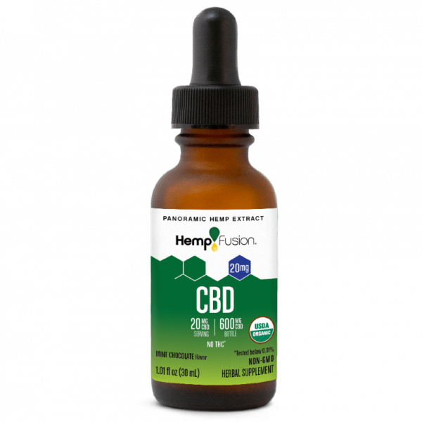 HempFusion - CBD Tincture - CBD Oil - 600mg