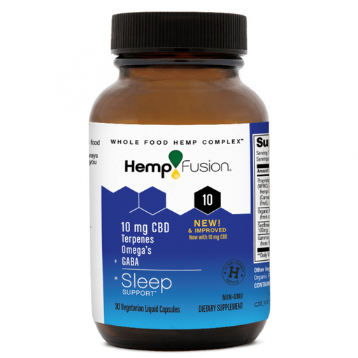 HempFusion - CBD Capsules - Sleep Support CBD Capsules - 300mg