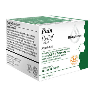 HempFusion - CBD Topical - Pain Relief Balm - 50mg