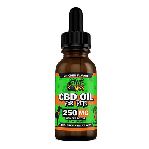 Hemp Bombs - CBD Pet Tincture - Chicken Flavor - 250mg-1000mg