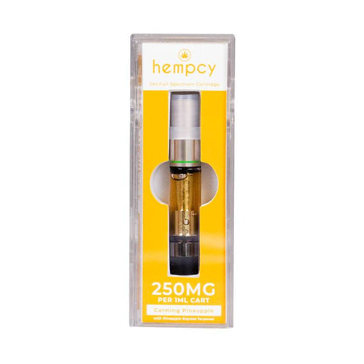Hempcy - CBD Vape Cartridge - Calming Pineapple - 250mg-500mg