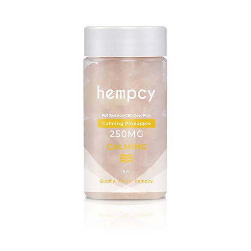 Hempcy - CBD Edible - Calming Pineapple - 250mg-1000mg