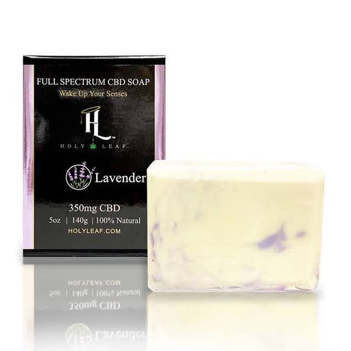 Holy Leaf - CBD Bath - Lavender Soap - 350mg
