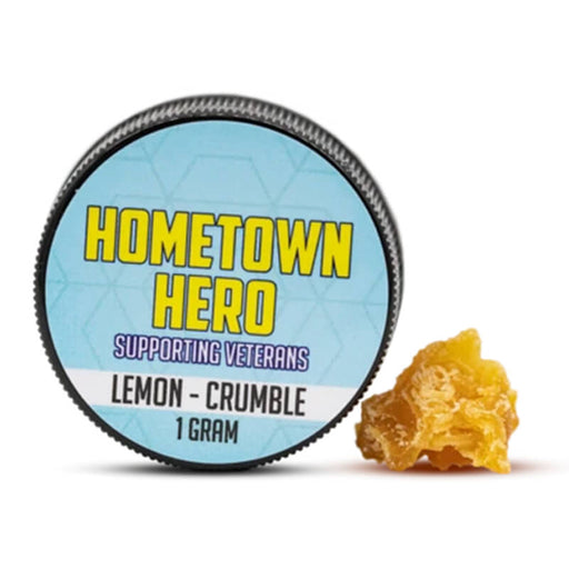 Hometown Hero - CBD Concentrate - Lemon Crumble Isolate - 1000mg