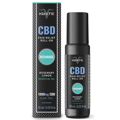 Ignite CBD - CBD Topical - Roll-On Oil Rosemary-Lemon - 1000mg