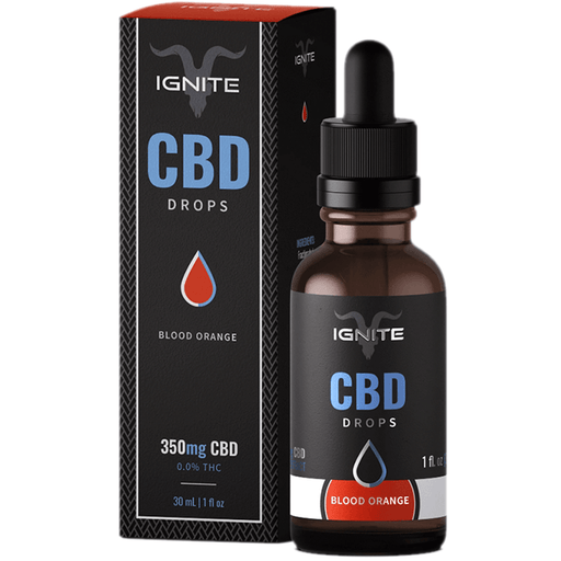 Ignite CBD - CBD Tincture - Blood Orange Drops - 350mg-1000mg