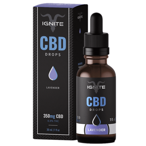 Ignite CBD - CBD Tincture - Lavender Drops - 350mg-1000mg