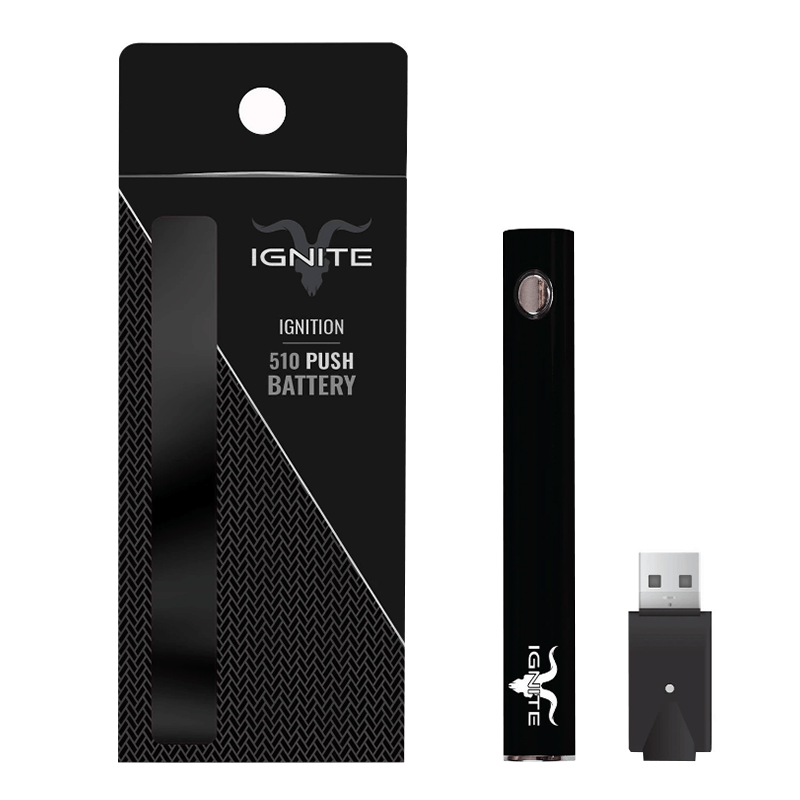 Ignite CBD - CBD Device - VV Push Battery  CBDdatabase.com