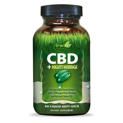 Irwin Naturals - CBD Capsules - CBD + Mighty Moringa - 30mg