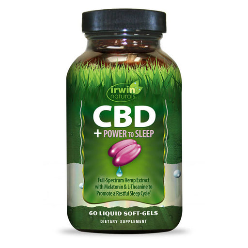 Irwin Naturals - CBD Capsules - CBD + Power to Sleep - 30mg