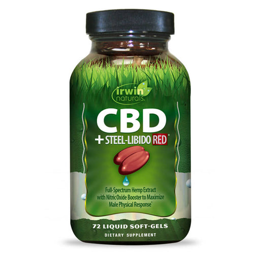 Irwin Naturals - CBD Capsules - CBD +  Steel Libido RED - 30mg