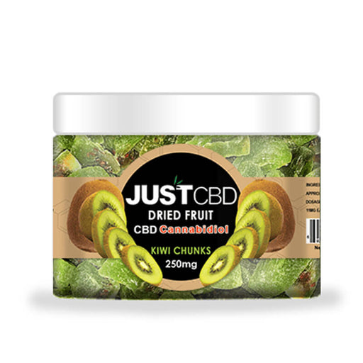 JustCBD - CBD Edible - Dried Kiwi Chunks - 12mg
