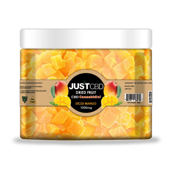 JustCBD - CBD Edible - Dried Mango - 12mg