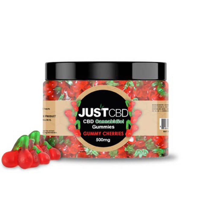 JustCBD - CBD Edible - Cherry Gummies - 500mg