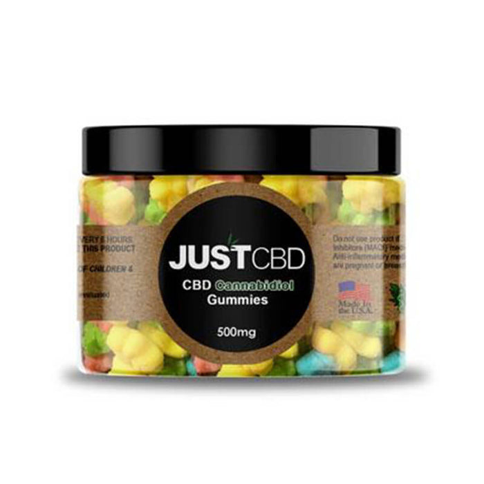 JustCBD - CBD Edible - Sour Bear Gummies - 10mg