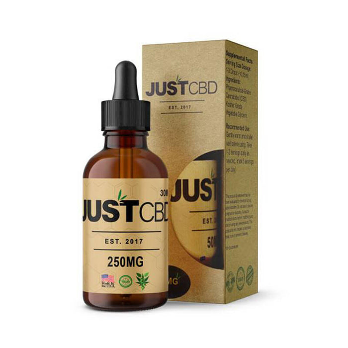 JustCBD - CBD Tincture - Liquid Honey - 50mg-1500mg