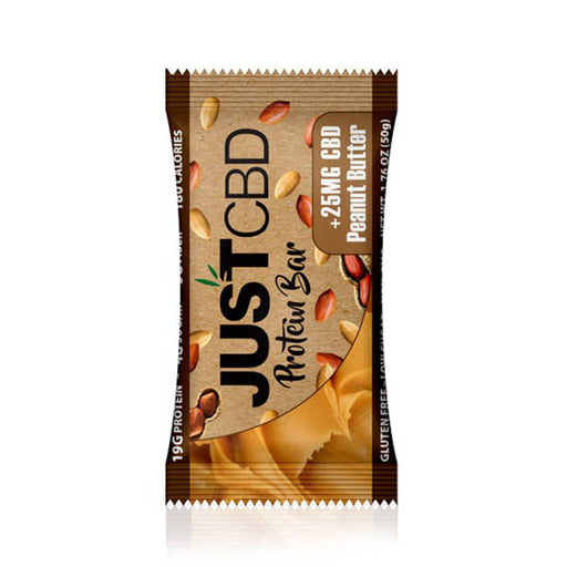 JustCBD - CBD Edible - Peanut Butter Protein Bar - 25mg