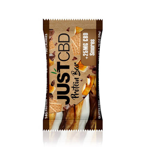 JustCBD - CBD Edible - Smores Protein Bar - 25mg