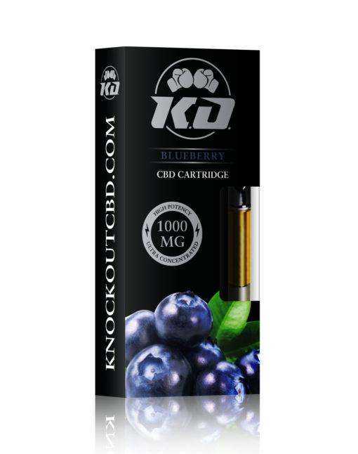 Knockout CBD - CBD Cartridge - Blueberry - 1000mg