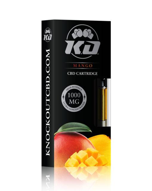 Knockout CBD - CBD Cartridge - Mango - 1000mg