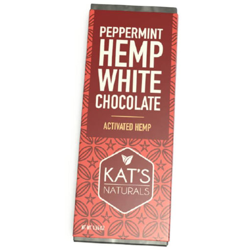 Kat's Naturals - Hemp Edible - White Chocolate Hemp Bar