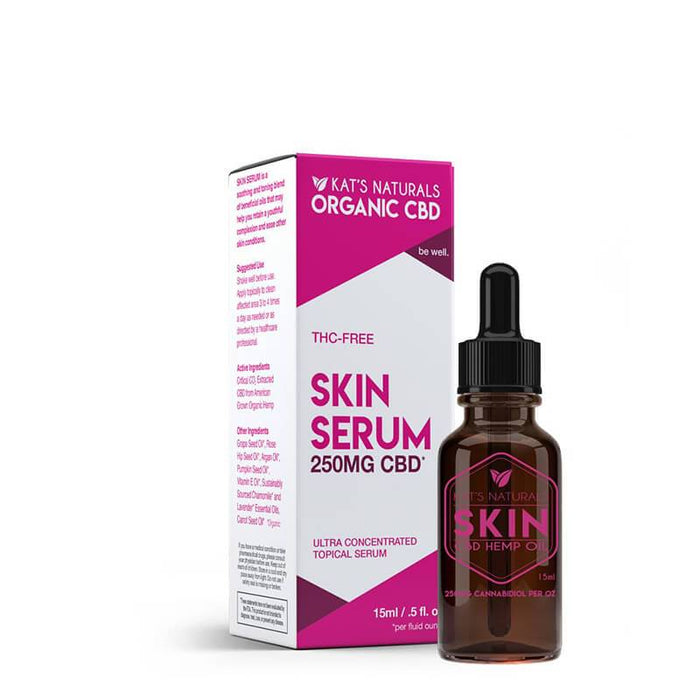 Kat's Naturals - CBD Topical - Skin Serum - 125mg-250mg