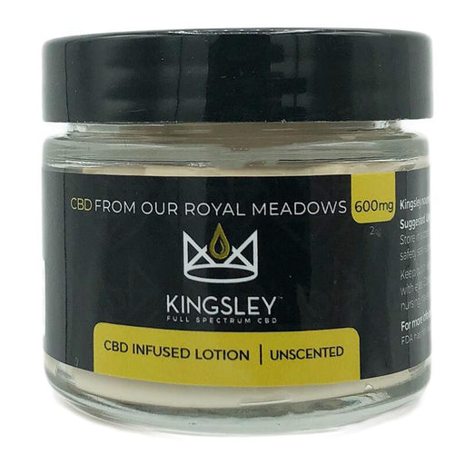 Kingsley - CBD Topical - Full Spectrum Lotion Unscented - 600mg