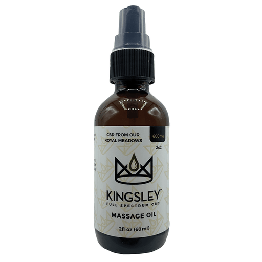 Kingsley - CBD Topical - Full Spectrum Massage Oil - 600mg