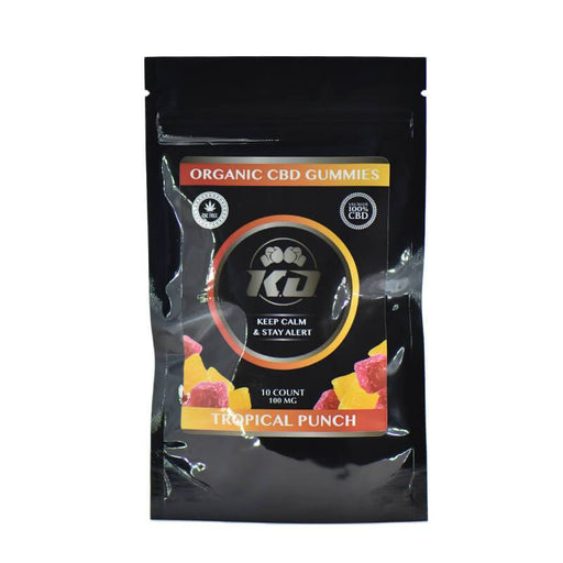 Knockout CBD - CBD Edible - Tropical Gummies - 100mg