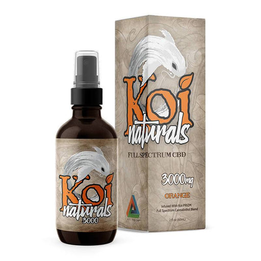 Koi CBD - CBD Tincture Spray - Full Spectrum Natural - 1500mg-3000mg