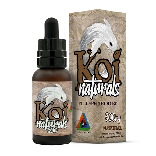 Koi CBD - CBD Tincture - Koi Naturals Natural 30ml - 250mg-2000mg