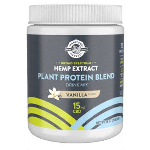 Manitoba Harvest - CBD Drink Mix - Vanilla Plant Protein Blend - 165mg