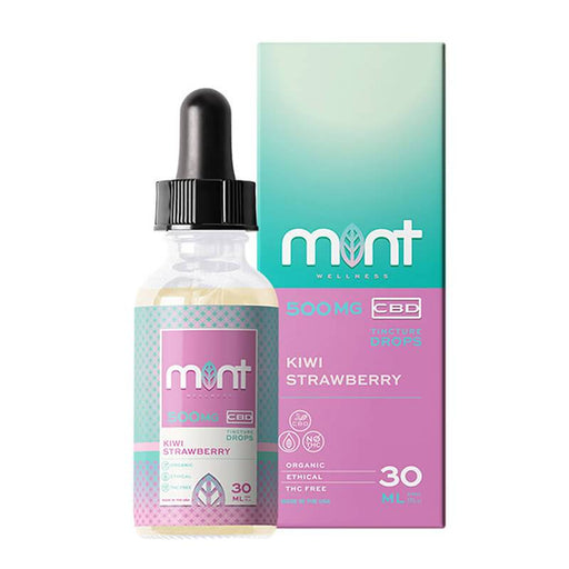 Mint Wellness - CBD Tincture - Kiwi Strawberry - 500mg