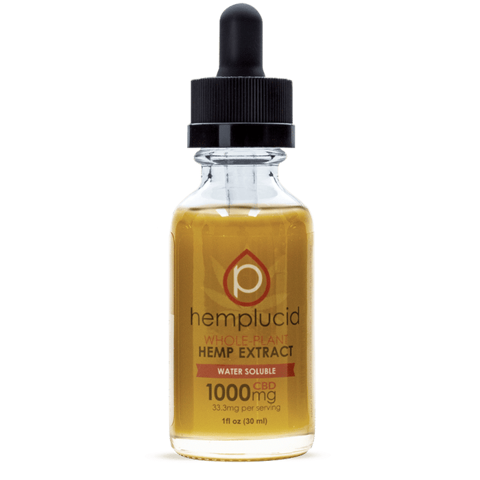 Hemplucid - CBD Tincture - Whole Plant Water Soluble - 150mg-1500mg