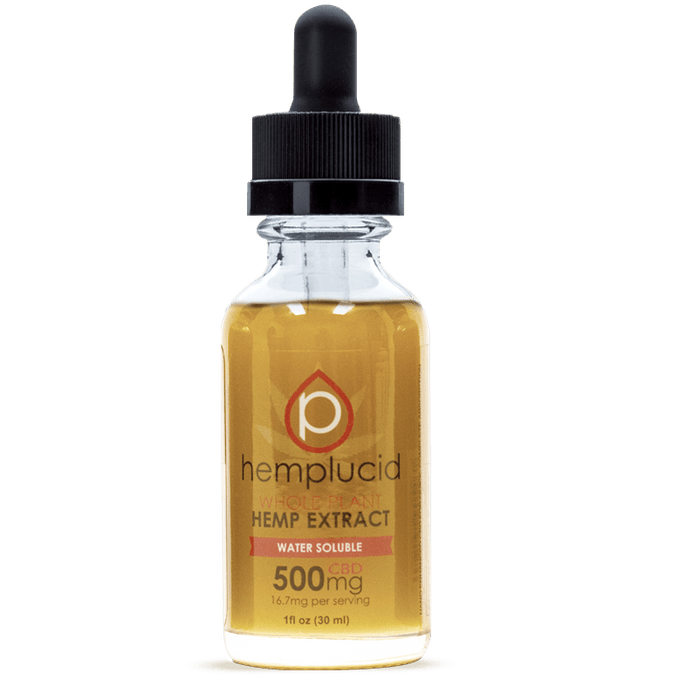 Hemplucid - CBD Tincture - Whole Plant Water Soluble - 150mg-1500mg