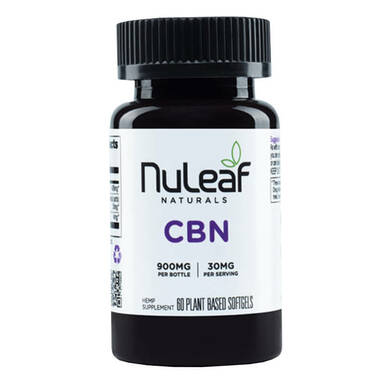NuLeaf Naturals - CBD Softgels - CBN Caps - 900mg