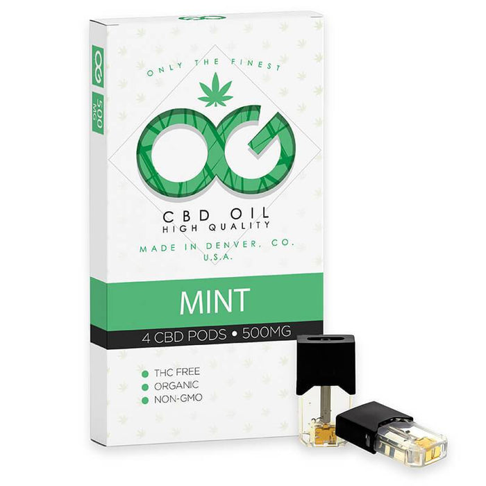 OG Labs - CBD Pod - Mint - 500mg (4 Pack)