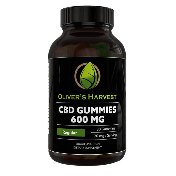 Oliver's Harvest CBD - CBD Edible - Broad Spectrum Gummies - 300mg-600mg