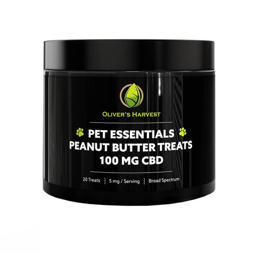 Oliver's Harvest CBD - CBD Pet Edible - Peanut Butter Treats - 5mg